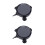 2Pcs Safe Ceramic Oxygen Stones Black Fish Tank Air Oxygen Stone 5