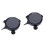 2Pcs Safe Ceramic Oxygen Stones Black Fish Tank Air Oxygen Stone 4