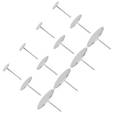 48St Cake Flower Nails , Duurzaam Roestvrij Staal Bakaccessoires