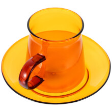 4Sets Glazen Koffiekoppen Met Schotel En Stijlvol Voor Thuis