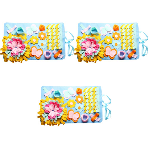 3St Stevige Snuffelmat Met Heldere Kleuren 2