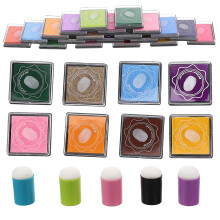1Set Spons En Stempelset Voor Kinderen, Plastic, Assorti