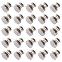 150Sets Lichtgewicht Zilveren Tie Tack Met Glad Gepolijste