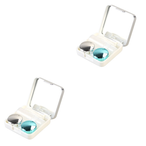 2St Handige Mini Lens Case Beschermt Thuis En 2