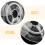 2St Duurzame Plastic Flywheel Beschermkap Transparant 7