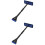 2Sets Autoroestschraper Met En Verstelbare Blauwe Sneeuwborstel 5