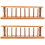 2St Testbuisstandaard Hout Beige En Voor 6