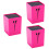 3St Schaarcasus Rosé Haarwerksalon Accessoires Opbergdoos 6