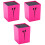 3St Schaarcasus Rosé Haarwerksalon Accessoires Opbergdoos 3