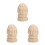 3St Beige Ananas Finials Voor Meubels En 6