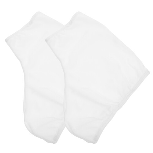 3St Witte Skate Schoen Beschermers Elastisch Velcet Antikras Sleeve