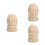 3St Beige Ananas Finials Voor Meubels En 4