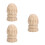 3St Beige Ananas Finials Voor Meubels En 5
