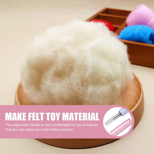 1St DIY Stitching Set Rvs Felting Needle Multi Kleur 1