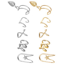 20Pièces Accessoires Perçage Créatifs Dorés Argent