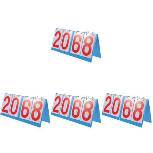 4Pièces Compteur De Score Flexible Pour Sports 1