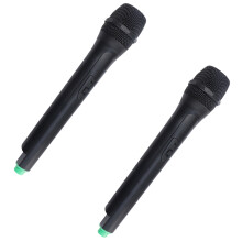 4Pièces Microphones Jouets Simulés Plastique Noir Pour Fêtes Enfants