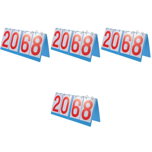 4Pièces Compteur De Score Flexible Pour Sports 2