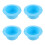 4Pièces Bol Silicone Résistant Pour Cire Épilation 5
