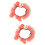 2Pièces Colliers Chat Ajustables Roses Confortables Légers 7