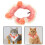 2Pièces Colliers Chat Ajustables Roses Confortables Légers 9