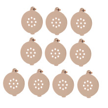 50Pièces Base Broche DIY Plat Accessoires Pour
