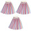 3Pièces Cape Sirène Performance Multi Colorée 4