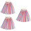 3Pièces Cape Sirène Performance Multi Colorée 8