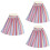 3Pièces Cape Sirène Performance Multi Colorée 7