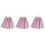 3Pièces Cape Sirène Performance Multi Colorée 5