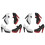 4Paires Mini Talons Hauts Assortis Décoration Et Jeu 2