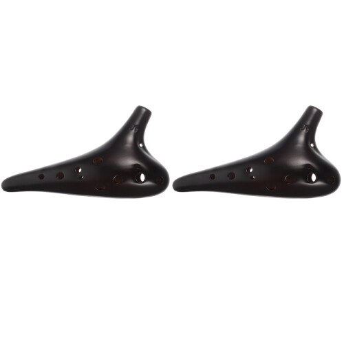 2Ensembles Instruments Ocarina 12 Trous En Et Résistant 1