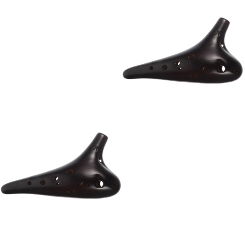 2Ensembles Instruments Ocarina 12 Trous En Et Résistant 2