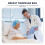 2Ensembles Portable En Mesh Noir Pour Drainage Post-Chirurgical 9