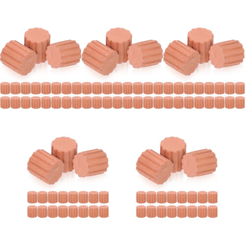 100Pièces Mini En Argile Marron Pour Maquettes 2