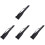 4Pièces Paddle Kayak Noir Durable Pour Outdoor 2