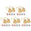 30Pièces Boucles D'oreilles Clip on Multicolores Pour Usage 6