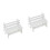 2Pièces Banc En Bois , Accessoire Décoratif Jardin Et Maison 4
