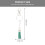 1 Set Multicolor Tassel DIY Keychain Materials Kit 2
