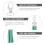1 Set Multicolor Tassel DIY Keychain Materials Kit 6