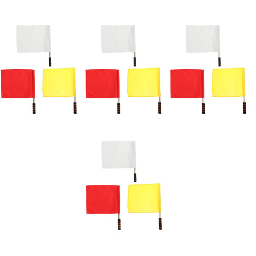12Pièces Drapeaux De Multicolores Pour Arbitres 2