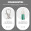 1 Set Multicolor Tassel DIY Keychain Materials Kit 7