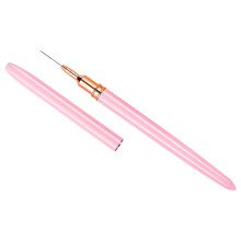5Pièces Pinceaux Nail Art Professionnels Rose Pour Salon Et DIY Ongles