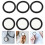 1Ensemble Kit Membrane Stéthoscope Compatible Pe Noire Usage Médical 9