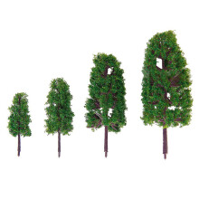60St Landschap Modelboom Groen Plastic Decoratie Voor Huis
