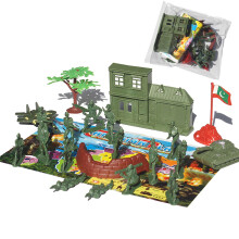 42Pièces Mini Modèles Militaires En Plastique, Jeu Enfants