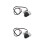 2Pièces Valve Compresseur Multi-Fluide Rapide Précise 3