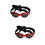 2Pièces Lunettes De Protection Rouge Pour Chiens Résistantes Ventilées 7
