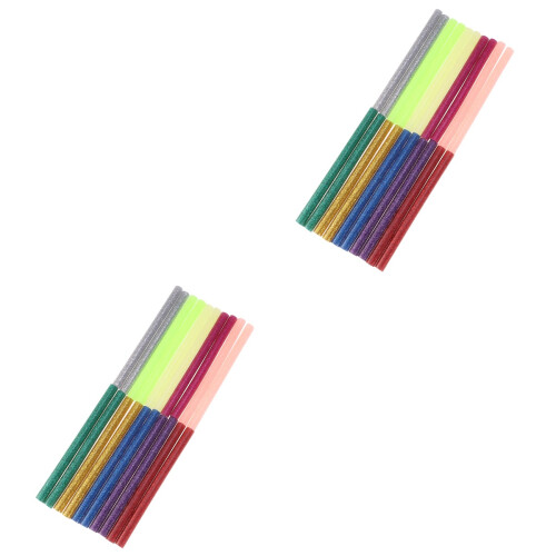 144Pièces Bâtons Colle Colorés Pour Décor 2