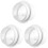 3Pièces Connecteur Duct ABS Réutilisable Pour Ventilation Pièce 2